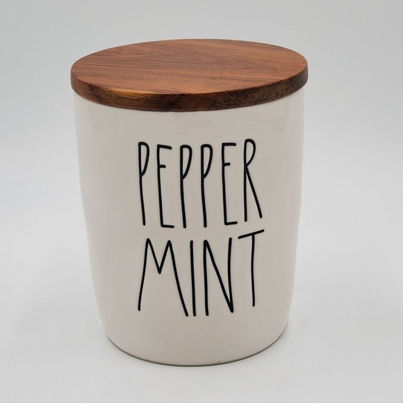 Rae Dunn PEPPERMINT Lidded Canister - Picture 12 of 12